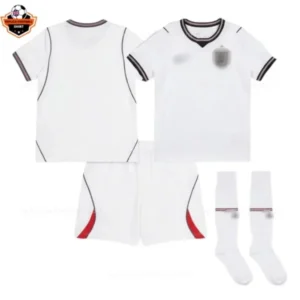 England World Cup 2026 Home Kid Replica Football Kit