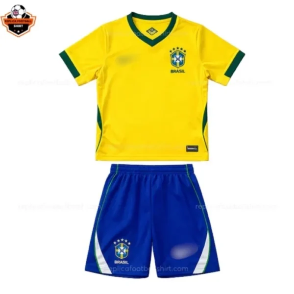 England and Brazil World Cup 2026 Gift Bundle - Home Fan-Version Kids Football Kits