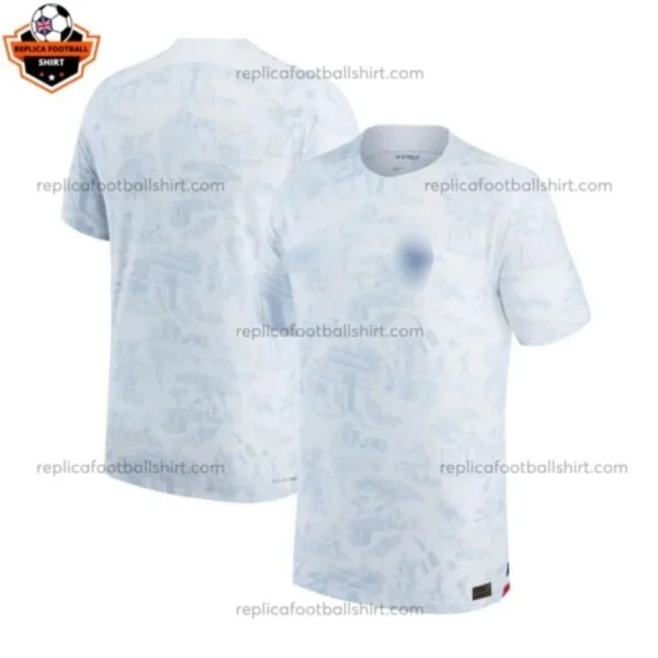 France Away Match Shirt World Cup Adult Replica Football Shirt 2022