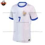 France Away Men Replica Football Shirt 2024 GRIEZMANN 7 Printed