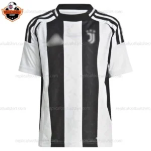 Juventus Home Kid Replica Football Kit 2024/25 - front shirt view