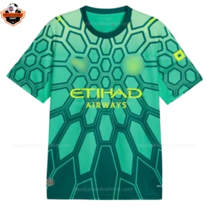 Manchester City Green Goalkeeper Men Replica Football Shirt 2026/27 - front view