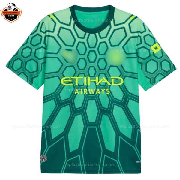Manchester City Green Goalkeeper Men Replica Football Shirt 2026/27
