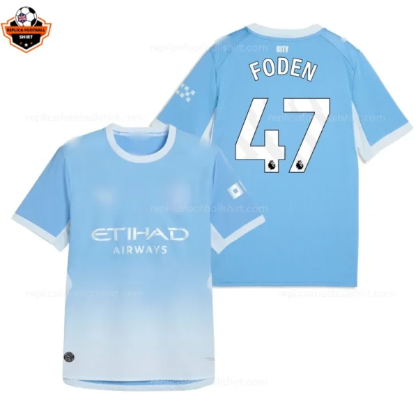 Manchester City FODEN 47 Home Men Replica Football Shirt 2026/27