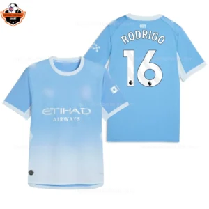 Manchester City RODRIGO 16 Home Men Replica Football Shirt 2026/27