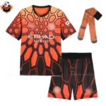 Manchester City DONNARUMMA 25 Orange Goalkeeper Kid Replica Football Kit 2026/27