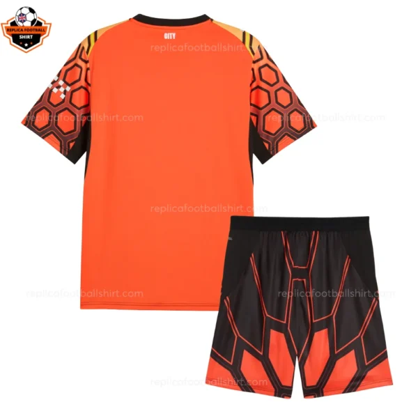 Manchester City Red Goalkeeper Kid Replica Football Kit 2026/27