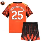 Manchester City DONNARUMMA 25 Orange Goalkeeper Kid Replica Football Kit 2026/27
