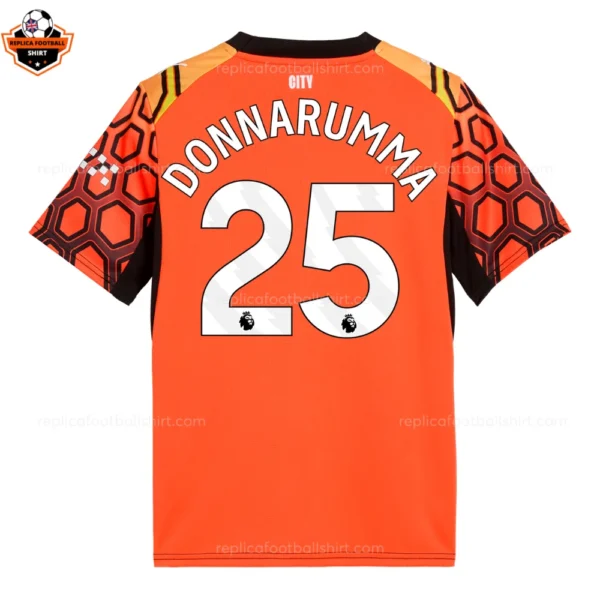 Manchester City DONNARUMMA 25 Orange Goalkeeper Men Replica Football Shirt 2026/27