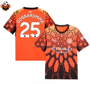 Manchester City DONNARUMMA 25 Orange Goalkeeper Men Replica Football Shirt 2026/27