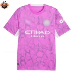 Manchester City Purple Goalkeeper Men Replica Football Shirt 2026/27