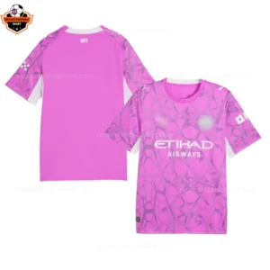 Manchester City Purple Goalkeeper Men Replica Football Shirt 2026/27