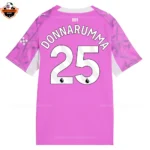Manchester City DONNARUMMA 25 Purple Goalkeeper Men Replica Football Shirt 2026/27