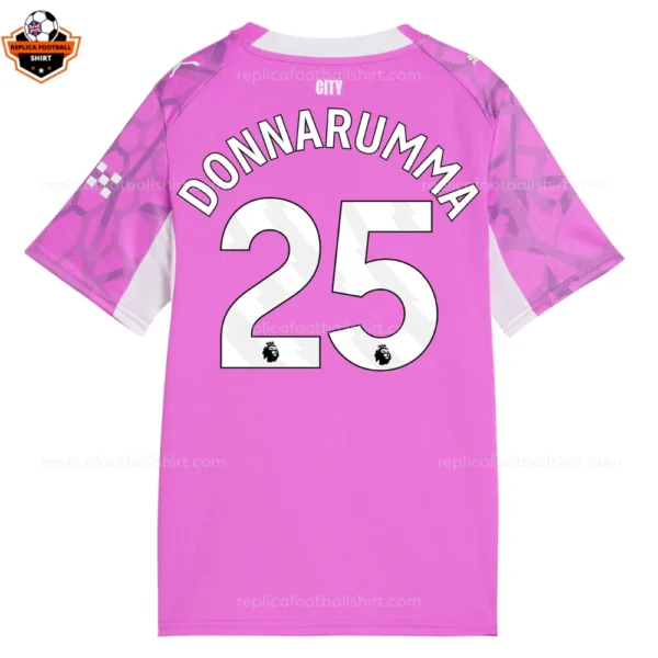 Manchester City DONNARUMMA 25 Purple Goalkeeper Men Replica Football Shirt 2026/27