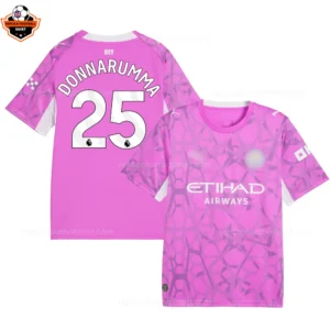 Manchester City DONNARUMMA 25 Purple Goalkeeper Men Replica Football Shirt 2026/27
