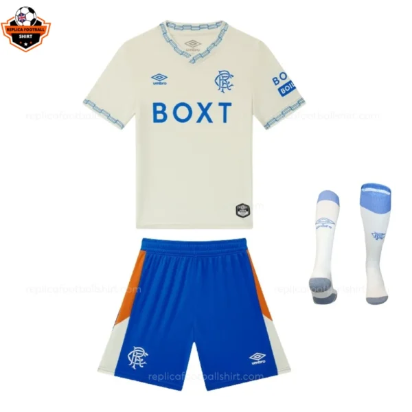 Rangers Away Kid Replica Football Kit 2026/27