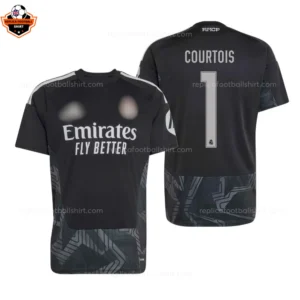 Real Madrid COURTOIS 1 Goalkeeper Men Replica Football Shirt 2026/27