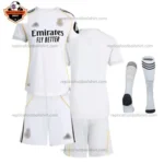 Real Madrid Home Kid Replica Football Kit 2025/26