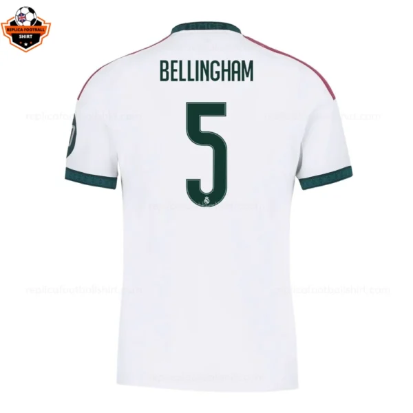 Real Madrid BELLINGHAM 5 Home Men Replica Football Shirt 2026/27