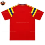 Retro Colombia Red Away Men Replica Football Shirt 1990