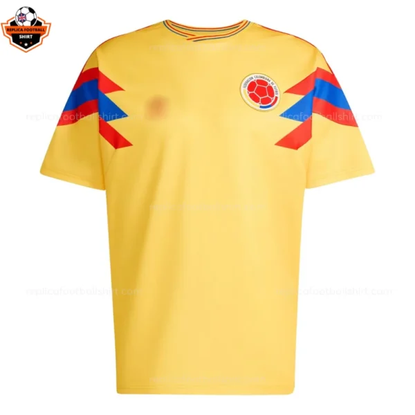 Retro Colombia Away Men Replica Football Shirt 1990