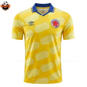 Retro Colombia Home Men Replica Football Shirt 1994/95 - Front view