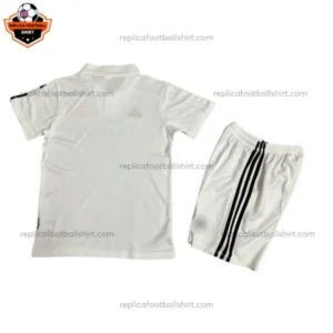 Retro Real Madrid Home Kid Replica Football Kit 2002/03 - back view