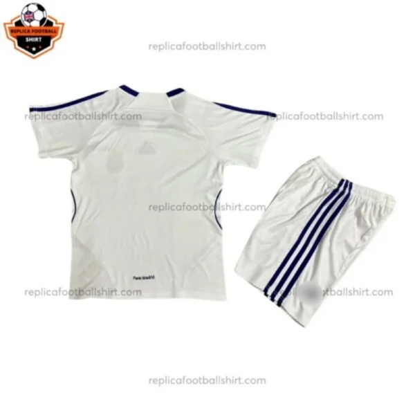 Retro Real Madrid Home Kid Replica Football Kit 2007/08