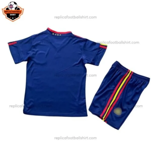 Retro Spain Away Kid Replica Football Kit 2010