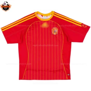Retro Spain Home Men Replica Football Shirt 2006