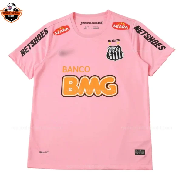 Retro Santos FC Alternate Men Replica Football Shirt 2012/13
