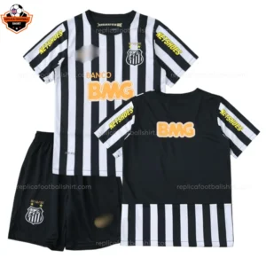 Retro Santos FC Away Kid Replica Football Kit 2012/13
