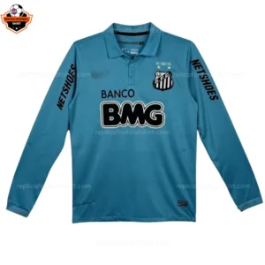 Retro Santos FC Third Men Replica Football Shirt 2011/12 Long Sleeve