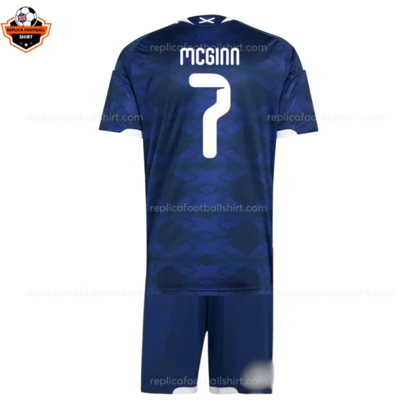 Scotland MCGINN 7 Home Kid Replica Football Kit 2026