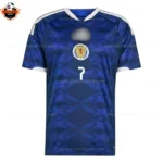 Scotland World Cup 2026 MCGINN 7 Home Men Replica Football Shirt