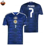 Scotland World Cup 2026 MCGINN 7 Home Men Replica Football Shirt