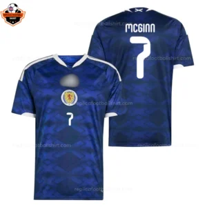 Scotland World Cup 2026 MCGINN 7 Home Men Replica Football Shirt