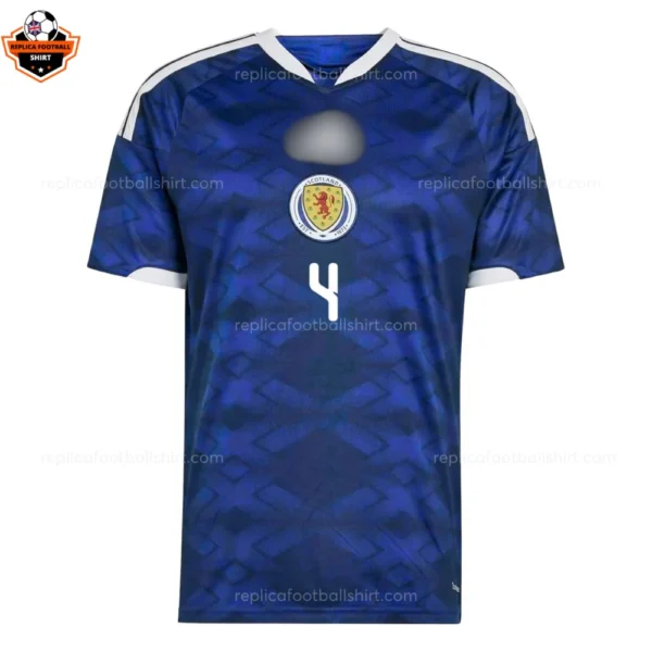 Scotland World Cup 2026 MCTOMINAY 4 Home Men Replica Football Shirt