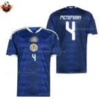 Scotland World Cup 2026 MCTOMINAY 4 Home Men Replica Football Shirt