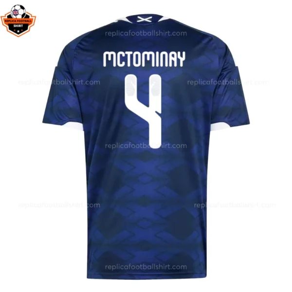 Scotland World Cup 2026 MCTOMINAY 4 Home Men Replica Football Shirt