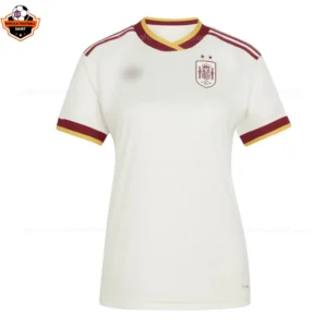 Spain World Cup 2026 Away Women Replica Football Shirt - front view