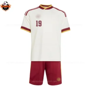 Spain World Cup 2026 LAMINE YAMAL 19 Home Kid Replica Football Kit - over view