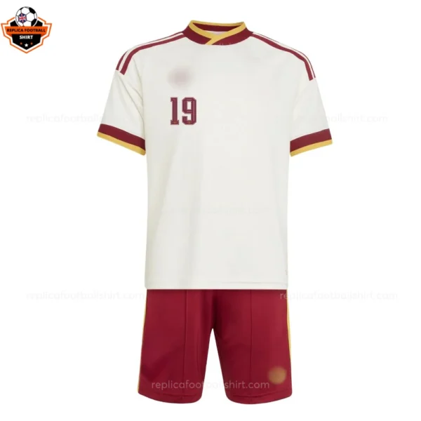 Spain World Cup 2026 LAMINE YAMAL 19 Away Kid Replica Football Kit
