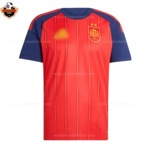 Spain World Cup 2026 Home Men Replica Football Shirt - front view