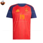 Spain World Cup 2026 LAMINE YAMAL 19 Home Men Replica Football Shirt