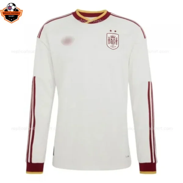 Spain World Cup 2026 Away Long Sleeve Men Replica Football Shirt