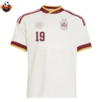 Spain World Cup 2026 LAMINE YAMAL 19 Away Men Replica Football Shirt