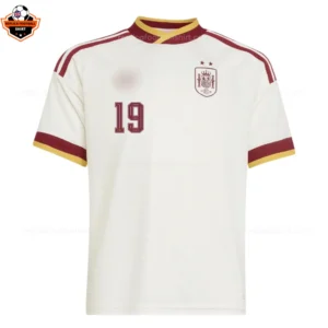 Spain LAMINE YAMAL 19 Away Men Replica Shirt 2026 - front view