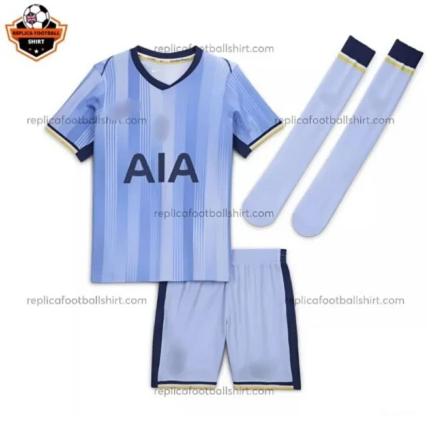 Tottenham 2024/25 Gift Bundle – Home and Away Fan-Version Kids Football Kits (With Socks)