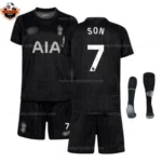 Tottenham Hotspur Away Kid Replica Football Kit 2025/26 SON 7 Printed